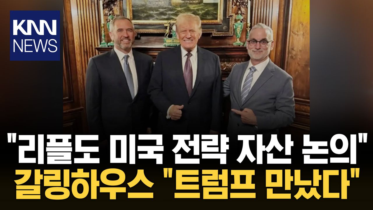 갈링하우스, 리플 미국 전략 비축 자산 제안/ KNN | 네이트 TV