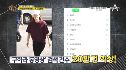 구하라 동영상, 이미 인터넷에 떠돈다?! 그 실상은?! | 네이트 TV