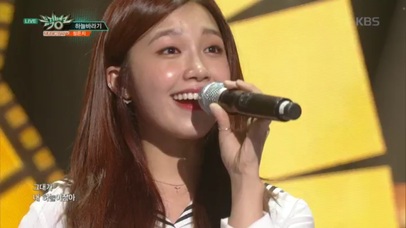 정은지, 가슴 따뜻한 무대 ‘하늘바라기‘ | 네이트 TV