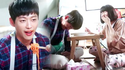 [메이킹] 뜻밖의 조커 남궁민과 민아의 '비빔국수는 웃음을 타고~' (feat. 진구오빠) | 네이트 TV