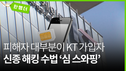 [한 뼘 더1] 심 스와핑 피해 증가…피해자 대부분 KT 가입 | 네이트 TV